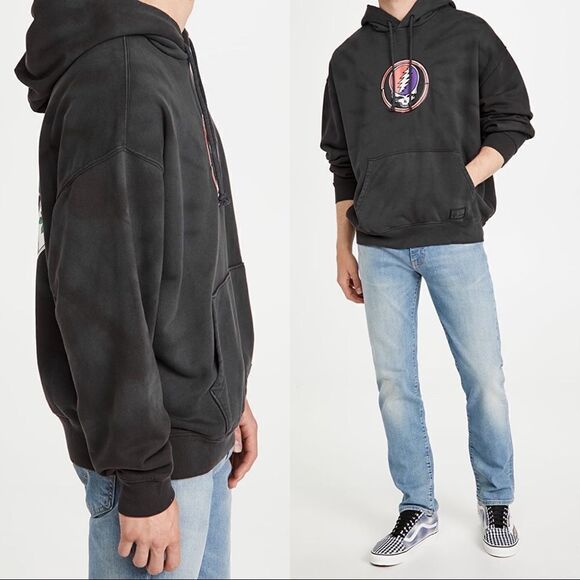 Levi's X Grateful Dead Fleece Hoodie - Phantom Size M - Picture 4 of 11